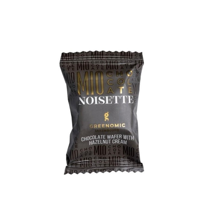 MIO Chocolate - Noisette Čokoládky s oplatkou a s lískooříškovou náplní, 100 g