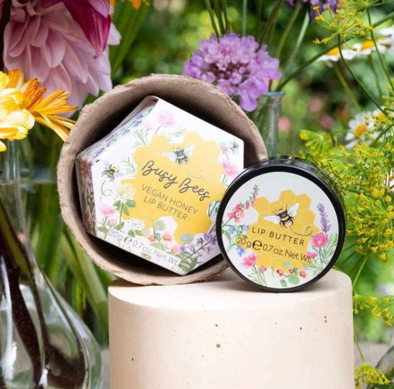 Busy Bees Máslo na rty - Med, 20 g