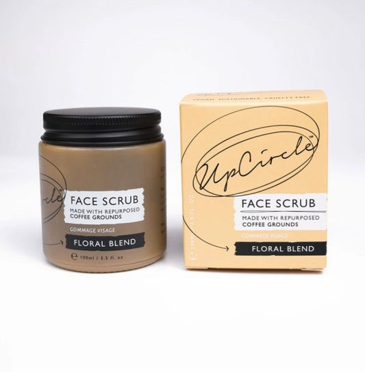 Face Scrub Kávový peeling pro citlivou pleť - Květinový, 100 ml