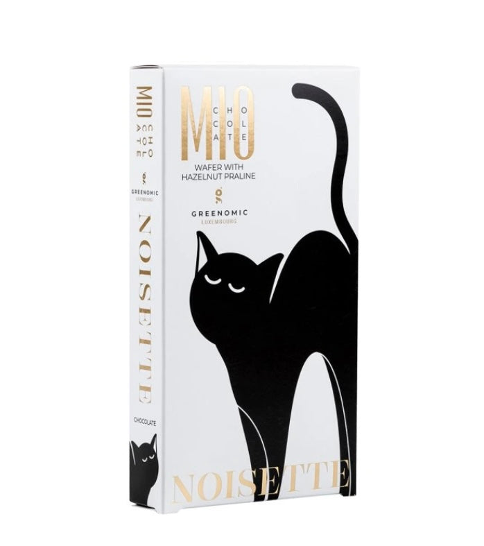 MIO Chocolate - Noisette Čokoládky s oplatkou a s lískooříškovou náplní, 100 g