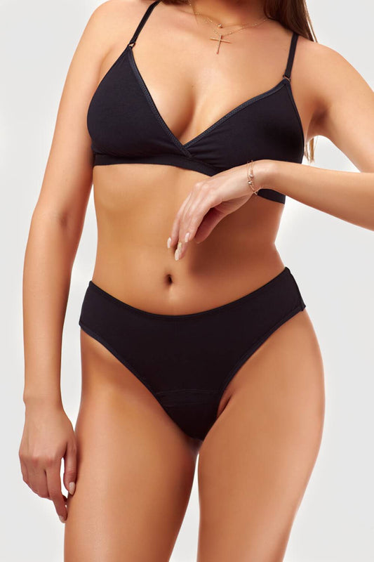 Menstruační kalhotky brazilky pro slabou menstruaci