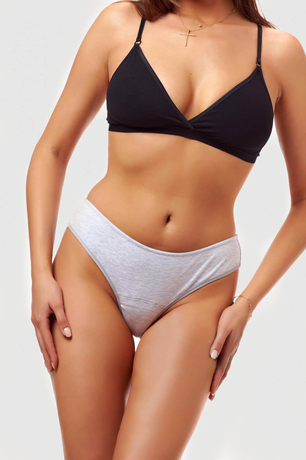 Menstruační kalhotky brazilky pro slabou menstruaci