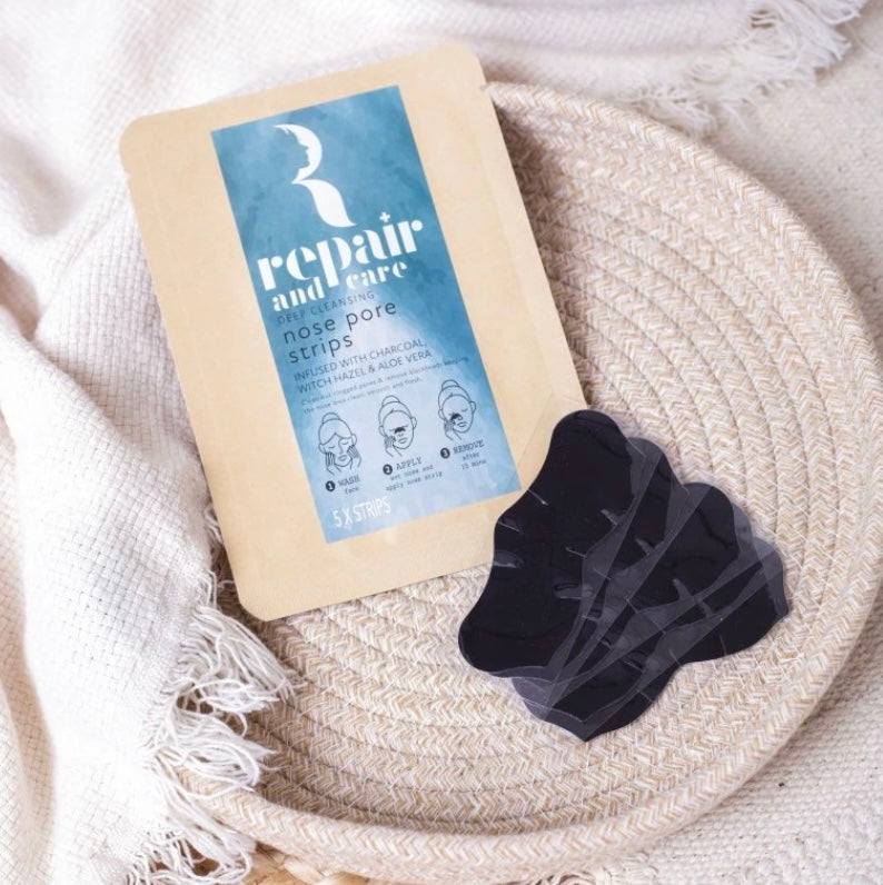 Pásky na nos s aktivním uhlím