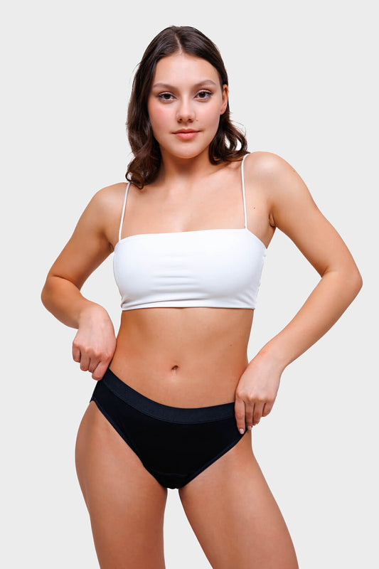 Menstruační kalhotky klasické bambusové pro střední menstruaci