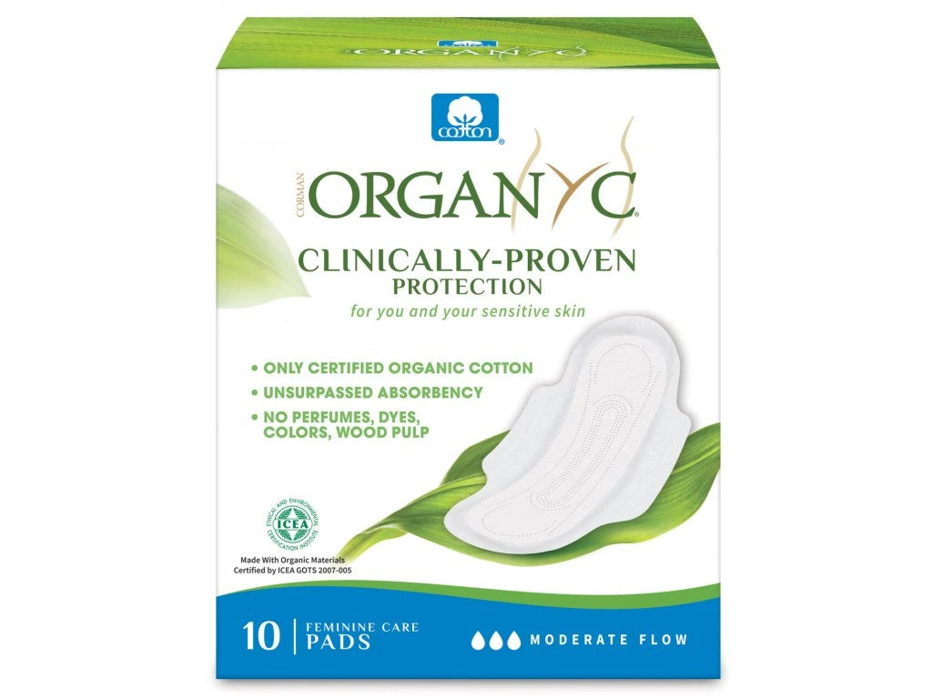 Organyc bio dámské vložky denní (10 ks)